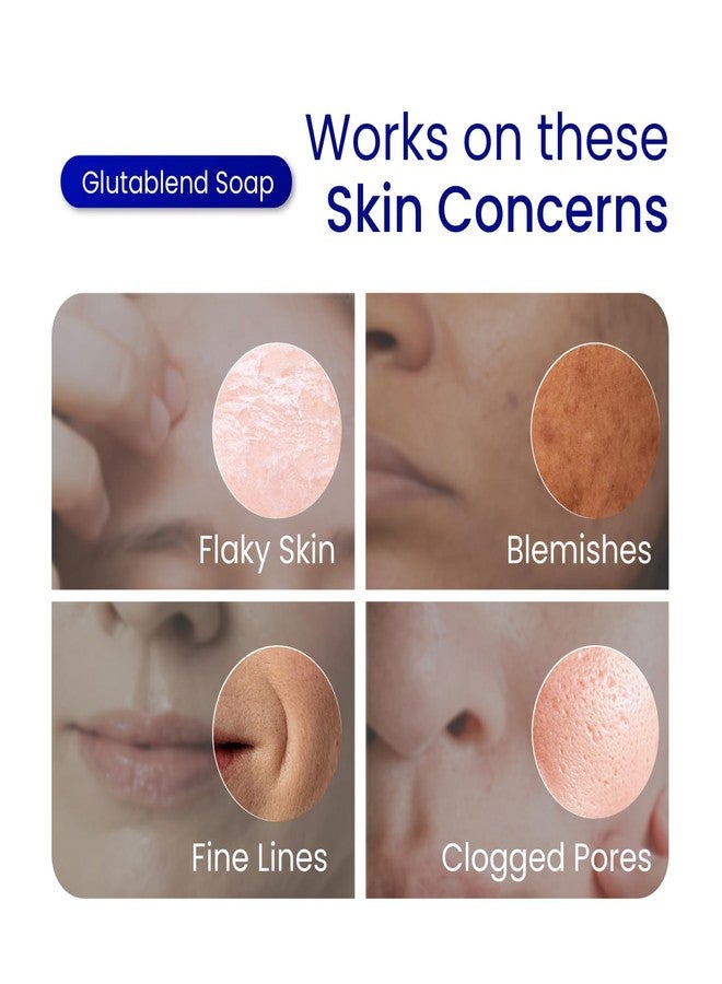 ريلومينس صابون ريلومينز بريميوم 3 في 1 جلوتابليند للتجميل - لبشرة أكثر نعومة ونقاءً ومظهرًا صحيًا - الآن مع ثمر الورد - منظف لطيف للوجه والجسم 120 غرام × 5 قطع - Image 4